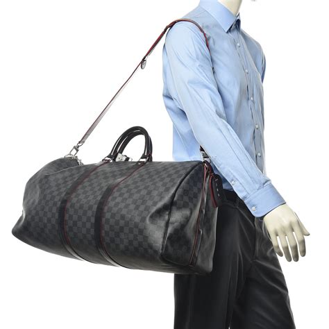 louis vuitton damier graphite keepall bandouliere 55|Products by Louis Vuitton: Keepall Bandoulière 55 My LV Heritage.